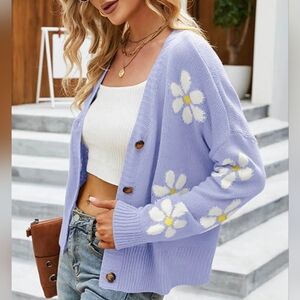 Lliac Daisy Cardigan